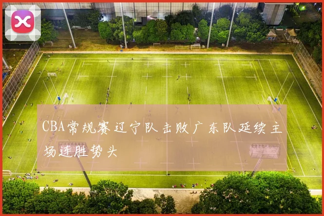 CBA常规赛辽宁队击败广东队延续主场连胜势头