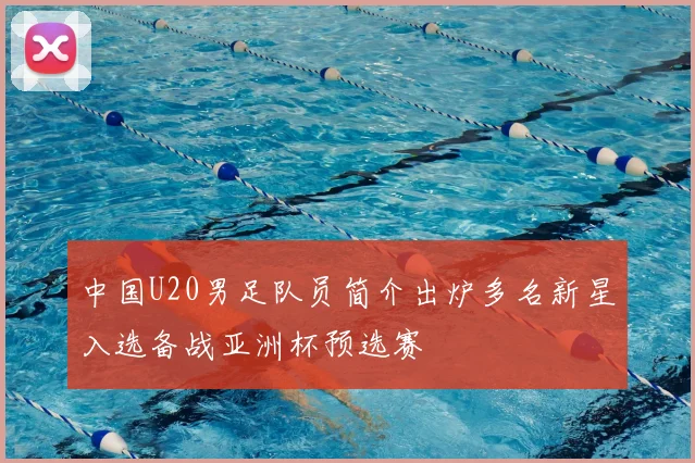中国U20男足队员简介出炉多名新星入选备战亚洲杯预选赛
